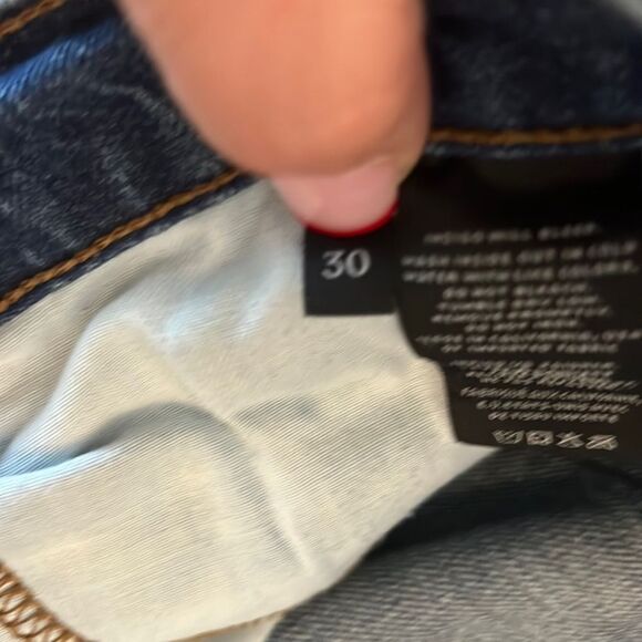 JBRAND raw hem cutoff Jean short size 30 - Picture 4 of 6